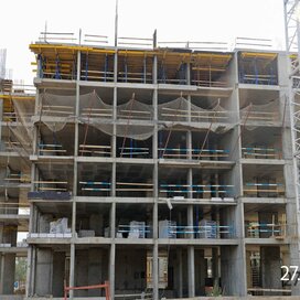 Ход строительства в жилом районе «Дзен-кварталы» за Июль — Сентябрь 2023 года, 2