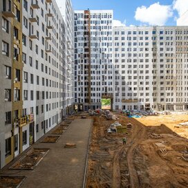 Ход строительства в ЖК «Молжаниново» за Июль — Сентябрь 2023 года, 4