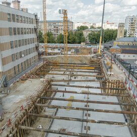 Ход строительства в ЖК «Петровский парк II» за Апрель — Июнь 2023 года, 6
