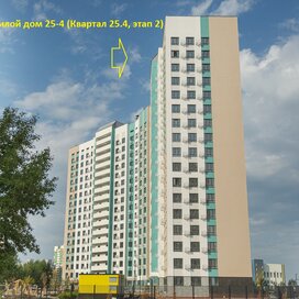 Ход строительства в жилом районе «Южный город» за Июль — Сентябрь 2023 года, 5