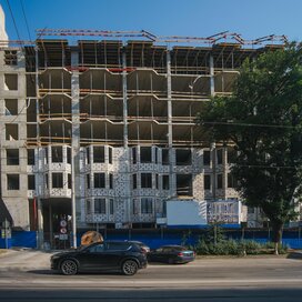 Ход строительства в ЖК «Пушкин» за Июль — Сентябрь 2023 года, 6