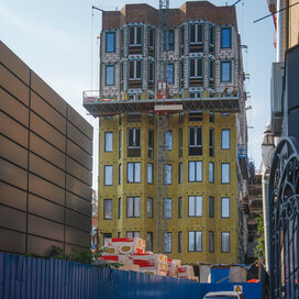 Ход строительства в ЖК «Пушкин» за Июль — Сентябрь 2023 года, 5