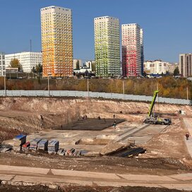 Ход строительства в ЖК «Холмогоры» за Октябрь — Декабрь 2023 года, 4