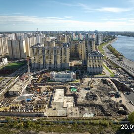 Ход строительства в комплекс апартаментов Zoom на Неве за Июль — Сентябрь 2023 года, 1