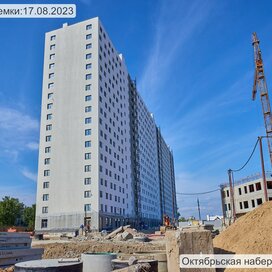 Ход строительства в ЖК «Октябрьская набережная» за Июль — Сентябрь 2023 года, 6