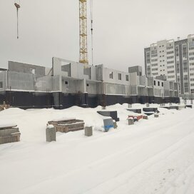 Ход строительства в ЖК «Гармония» за Октябрь — Декабрь 2023 года, 1