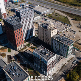 Ход строительства в ЖК Айвазовский City за Июль — Сентябрь 2023 года, 1