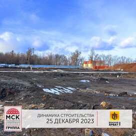 Ход строительства в ЖК «Донской Арбат 2» за Октябрь — Декабрь 2023 года, 3