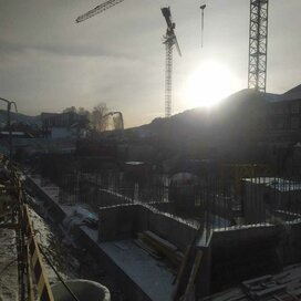 Ход строительства в апарт-комплексе «Бирюзовая Катунь» за Октябрь — Декабрь 2023 года, 5