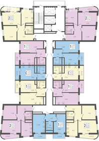 61,8 м², 2-комнатная квартира 9 372 264 ₽ - изображение 40