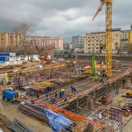 Ход строительства в ЖК Slava за Октябрь — Декабрь 2023 года, 4