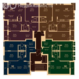 Квартира 93,1 м², 3-комнатная - изображение 3