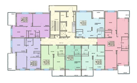 Квартира 105,6 м², 3-комнатная - изображение 2