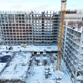 Ход строительства в ЖК «Горки» за Январь — Март 2024 года, 6