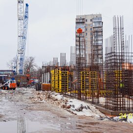 Ход строительства в ЖК «Лайнеръ» за Январь — Март 2024 года, 3