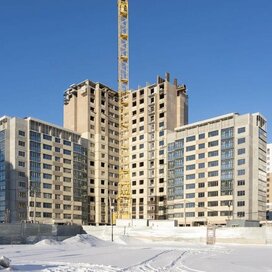 Ход строительства в ЖК «Видный» за Январь — Март 2024 года, 2
