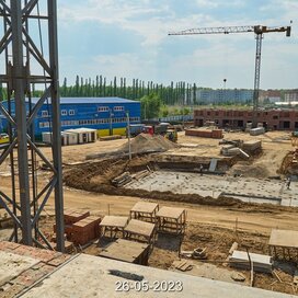 Ход строительства в ЖК «Цветы Башкирии (Архстройинвестиции)» за Апрель — Июнь 2023 года, 5