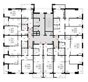 Квартира 45,3 м², 1-комнатная - изображение 2