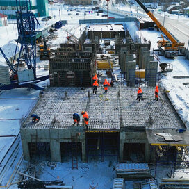 Ход строительства в ЖК «Артмил» за Январь — Март 2024 года, 2