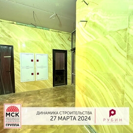 Ход строительства в ЖК «Рубин» за Январь — Март 2024 года, 6