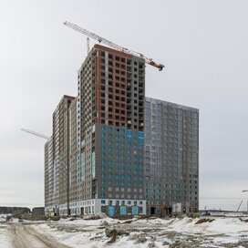 Ход строительства в ЖК Amundsen за Январь — Март 2024 года, 2