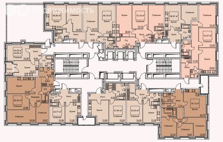 Квартира 43,9 м², 1-комнатная - изображение 2