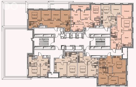 Квартира 78,1 м², 3-комнатная - изображение 2
