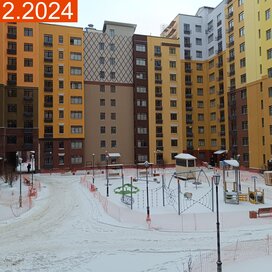 Ход строительства в ЖК «Римский» за Октябрь — Декабрь 2024 года, 3