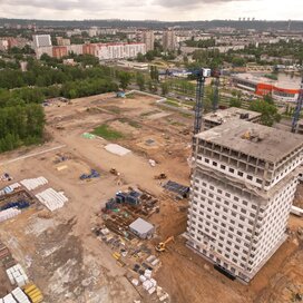 Ход строительства в ЖК «Новая Жизнь – Львовская» за Апрель — Июнь 2025 года, 2