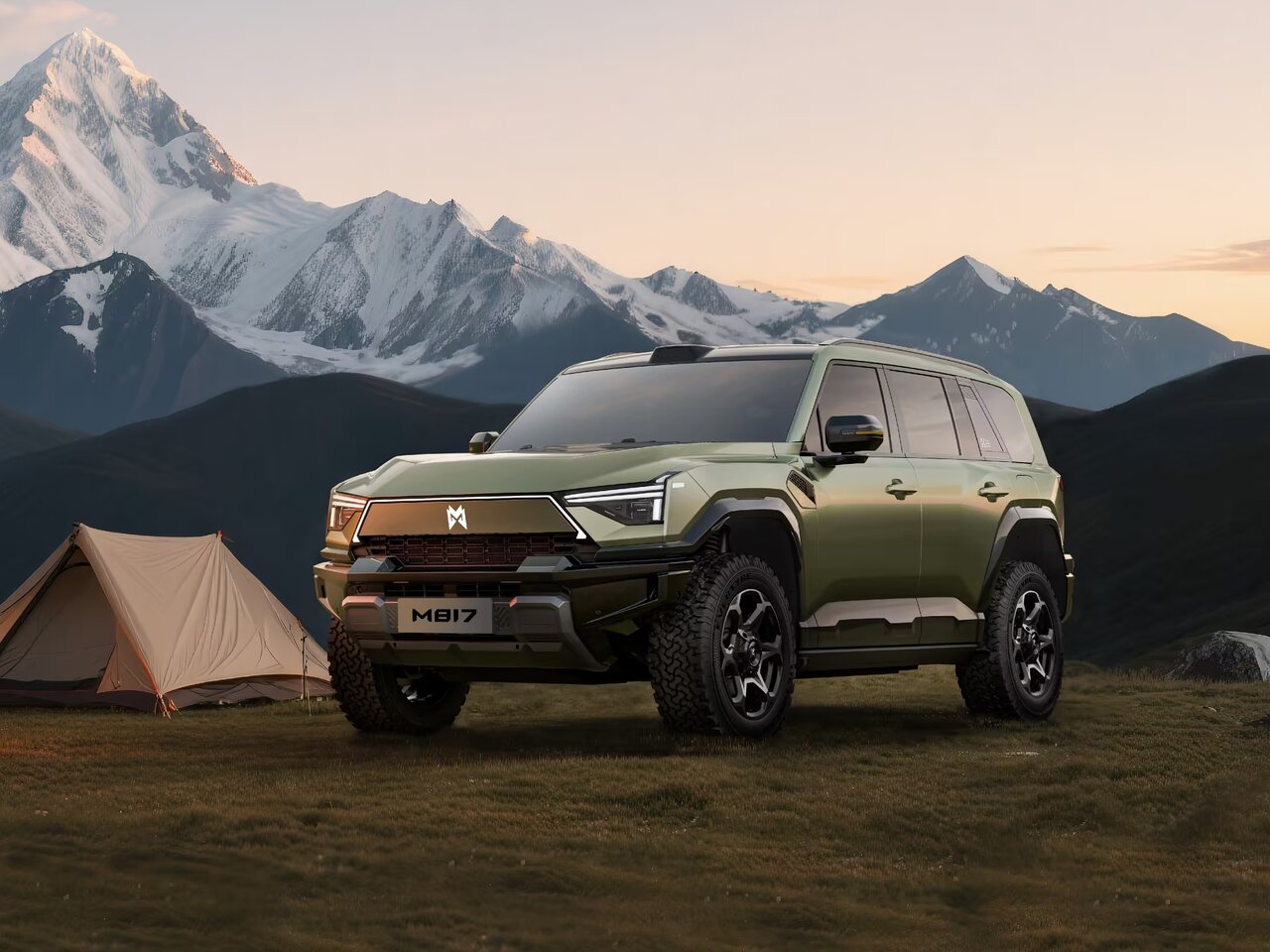 Dongfeng Mengshi M-Hero 817 Основной вид