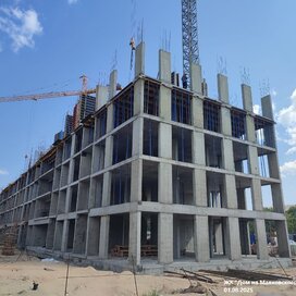 Ход строительства в ЖК «Дом на Маяковского» за Июль — Сентябрь 2025 года, 4