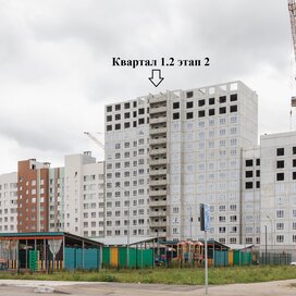 Ход строительства в жилом районе «Южный город» за Октябрь — Декабрь 2025 года, 1