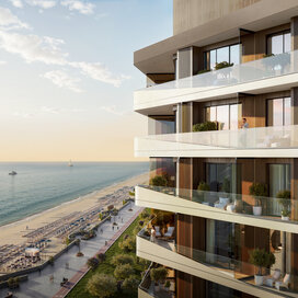 Купить квартиру - студию рядом с заливом в премиальном курортном комплексе «САНСАРА» в Республике Крым - изображение 3