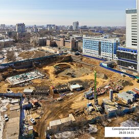 Ход строительства в ЖК «Самородный квартал» за Январь — Март 2026 года, 2