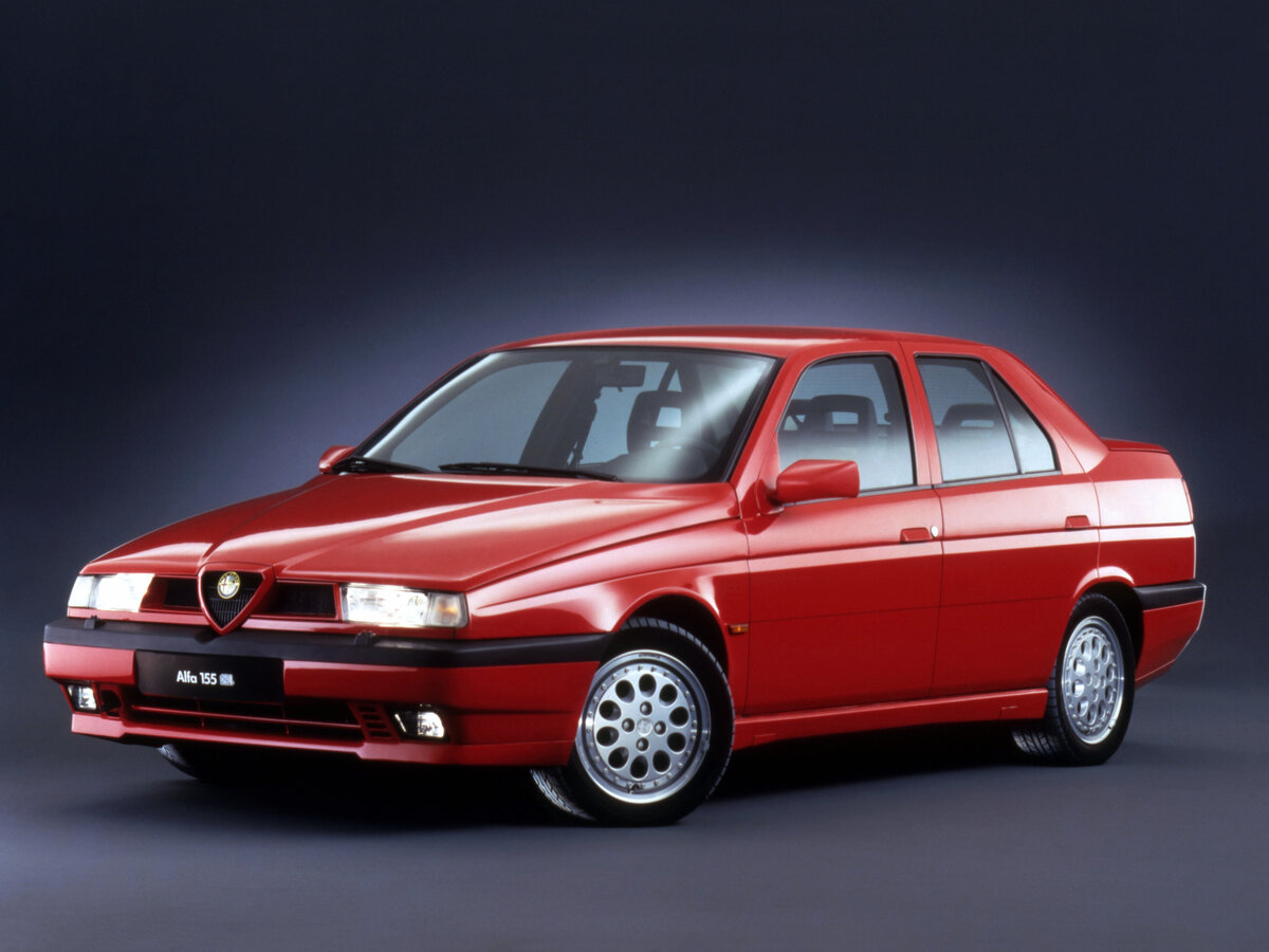 Alfa Romeo 155 I, Седан: фото поколения