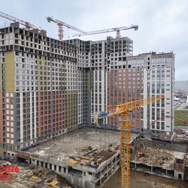 Ход строительства в ЖК «Первый» за Апрель — Июнь 2026 года, 1