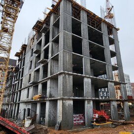 Ход строительства в ЖК «Скандинавия» за Октябрь — Декабрь 2025 года, 6