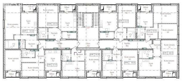 Квартира 35 м², 1-комнатная - изображение 2