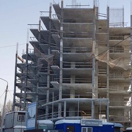 Ход строительства в жилом доме Курья Парк за Январь — Март 2021 года, 1