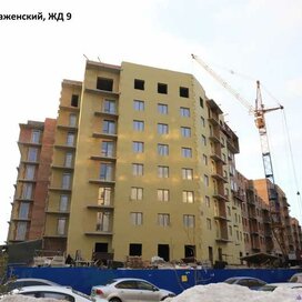 Ход строительства в микрорайоне «Преображенский» за Январь — Март 2021 года, 6