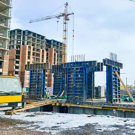 Ход строительства в ЖК «Суворовский» за Январь — Март 2021 года, 3