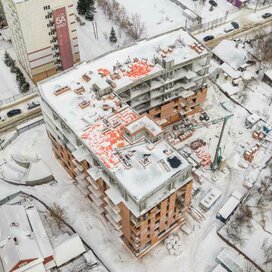 Ход строительства в ЖК «Резиденция Архитектор» за Январь — Март 2021 года, 2