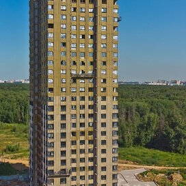 Ход строительства в городе-парке «Первый Московский» за Июль — Сентябрь 2021 года, 2