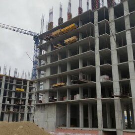 Ход строительства в ЖК «Лесопарковый» за Октябрь — Декабрь 2021 года, 1