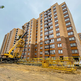 Ход строительства в ЖК «Суворовский» за Июль — Сентябрь 2021 года, 2
