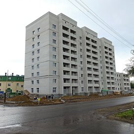 Ход строительства в жилом доме по ул. Строительная, 4 за Июль — Сентябрь 2021 года, 1