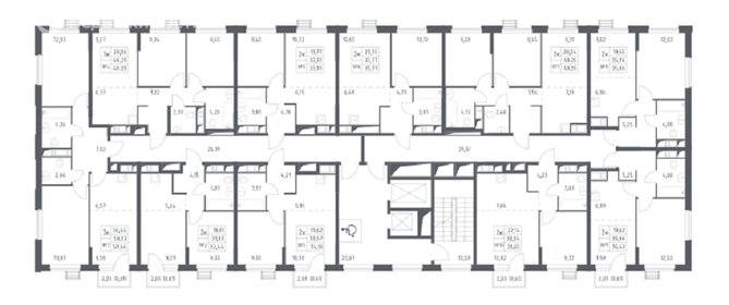 Квартира 36 м², 2-комнатная - изображение 1