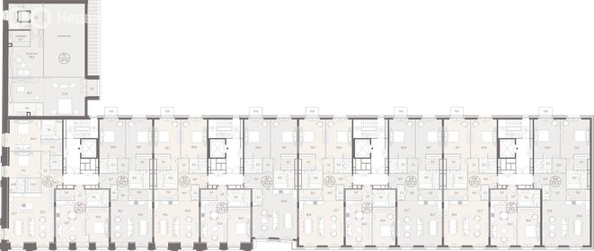 131,7 м², 3-комнатные апартаменты 155 724 448 ₽ - изображение 51