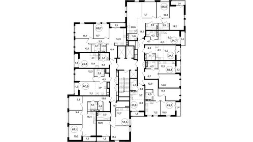 100 м², 3-комнатная квартира 7 400 000 ₽ - изображение 46