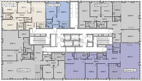 238,3 м², 5-комнатная квартира 262 130 000 ₽ - изображение 75